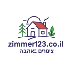 לוגו Zimmer123 – פורטל צימרים, וילות וחדרים לפי שעה
